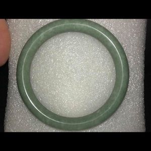 100% real green jade bracelet